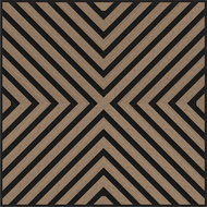 Mexen Linea 01 Akustik-Wandpaneel 60 x 60 cm (4 Stk.), Filz 9 mm, Technisches Furnier, Helle Walnuss - S110-60607-01-047