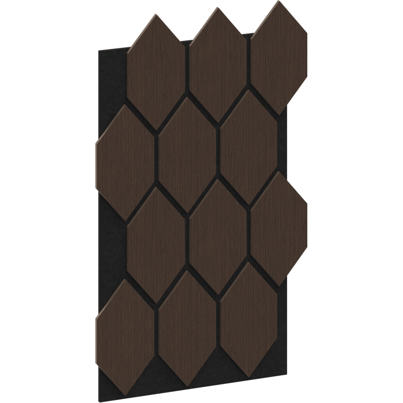 Mexen Lam-B Wandpaneele 275 x 30 cm, HDF Platte 4 mm, technisches Furnier, Sandiger Eiche - S100-275307-3015-001