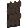 Mexen Lam-B Wandpaneele 275 x 30 cm, HDF Platte 4 mm, technisches Furnier, Sandiger Eiche - S100-275307-3015-001