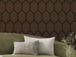 Mexen Lam-B Wandpaneele 275 x 30 cm, HDF Platte 4 mm, technisches Furnier, Sandiger Eiche - S100-275307-3015-001