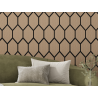 Mexen Lam-B Wandpaneele 275 x 30 cm, HDF Platte 4 mm, technisches Furnier, Sandiger Eiche - S100-275307-3015-001