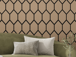 Mexen Lam-B Wandpaneele 275 x 30 cm, HDF Platte 4 mm, technisches Furnier, Sandiger Eiche - S100-275307-3015-001