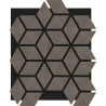 Mexen Form 02 Akustik-Wandpaneel 81 x 66 cm (4 Stück), Filz 9 mm, technisches Furnier, Graue Eiche - S111-81667-02-043