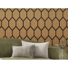 Mexen Lam-B Wandpaneele 275 x 30 cm, HDF Platte 4 mm, technisches Furnier, Sandiger Eiche - S100-275307-3015-001
