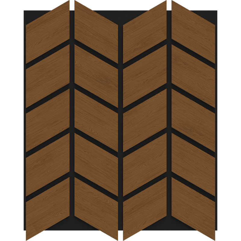 Mexen Lam-B Wandpaneele 275 x 30 cm, HDF Platte 4 mm, technisches Furnier, Sandiger Eiche - S100-275307-3015-001