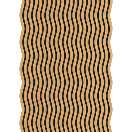 Mexen Lam-SF 01 Akustische Wandlamellen 280 x 30 cm, 9 mm Filz, technisches Furnier, Eiche Klassisch - S106-280-01-041