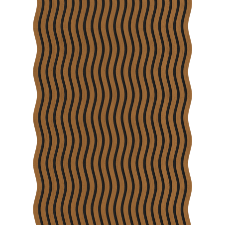 Mexen Lam-SF 01 Akustische Wandpaneele 280 x 30 cm, Filz 9 mm, technisches Furnier, Eiche Natur - S106-280-01-042