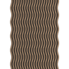 Mexen Lam-SF 01 Akustische Wandpaneele 280 x 30 cm, Filz 9 mm, technisches Furnier, Dunkle Walnuss - S106-280-01-044