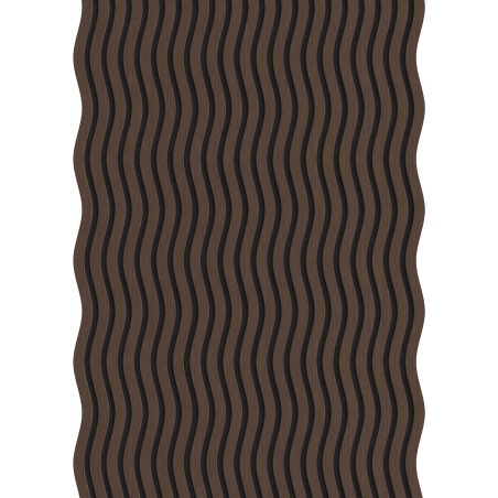 Mexen Lam-SF 01 Akustik-Wandpaneele 280 x 30 cm, Filz 9 mm, technisches Furnier, Eiche Mocca - S106-280-01-045