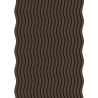 Mexen Lam-SF 01 Akustik-Wandpaneele 280 x 30 cm, Filz 9 mm, technisches Furnier, Eiche Mocca - S106-280-01-045