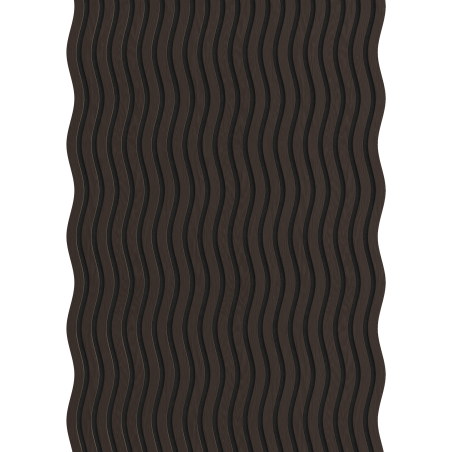 Mexen Lam-SF 01 Akustische Wandpaneele 280 x 30 cm, Filz 9 mm, technisches Furnier, Schwarze Eiche - S106-280-01-046
