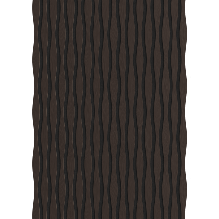 Mexen Lam-SF 01 Lam-SF 26 akustische Wandpaneele 280 x 30 cm, Filz 9 mm, technisches Furnier, Schwarzeiche - S106-280-26-046
