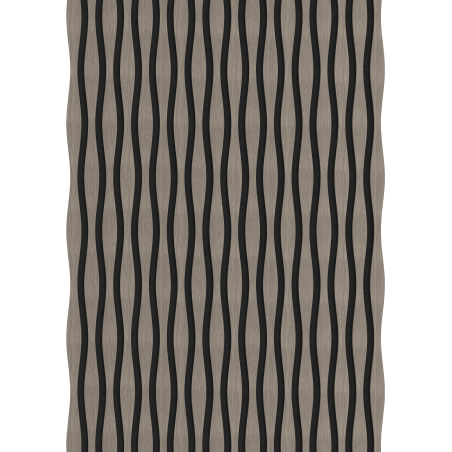 Mexen Lam-SF 01 Lam-SF 26 akustische Wandpaneele 280 x 30 cm, Filz 9 mm, technisches Furnier, Graue Eiche - S106-280-26-043