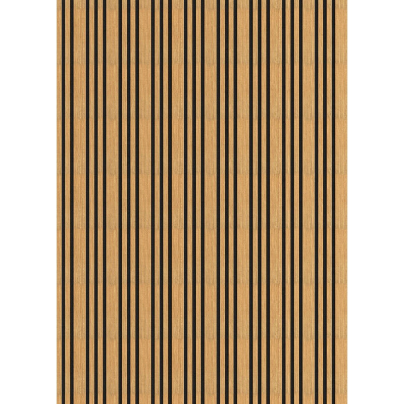 Mexen Lam-F Slim 01 Akustische Wandlamellen 280 x 36,5 cm, Filz 9 mm, technisches Furnier, Eiche Classic - S107-280-01-041