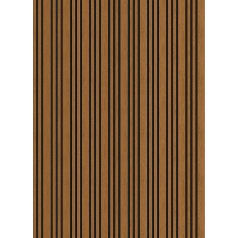 Mexen Lam-F Slim 01 Akustische Wandpaneele 280 x 36,5 cm, Filz 9 mm, technisches Furnier, Eiche Natur - S107-280-01-042
