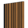 Mexen Lam-F Slim 01 Akustische Wandpaneele 280 x 36,5 cm, Filz 9 mm, technisches Furnier, Eiche Natur - S107-280-01-042