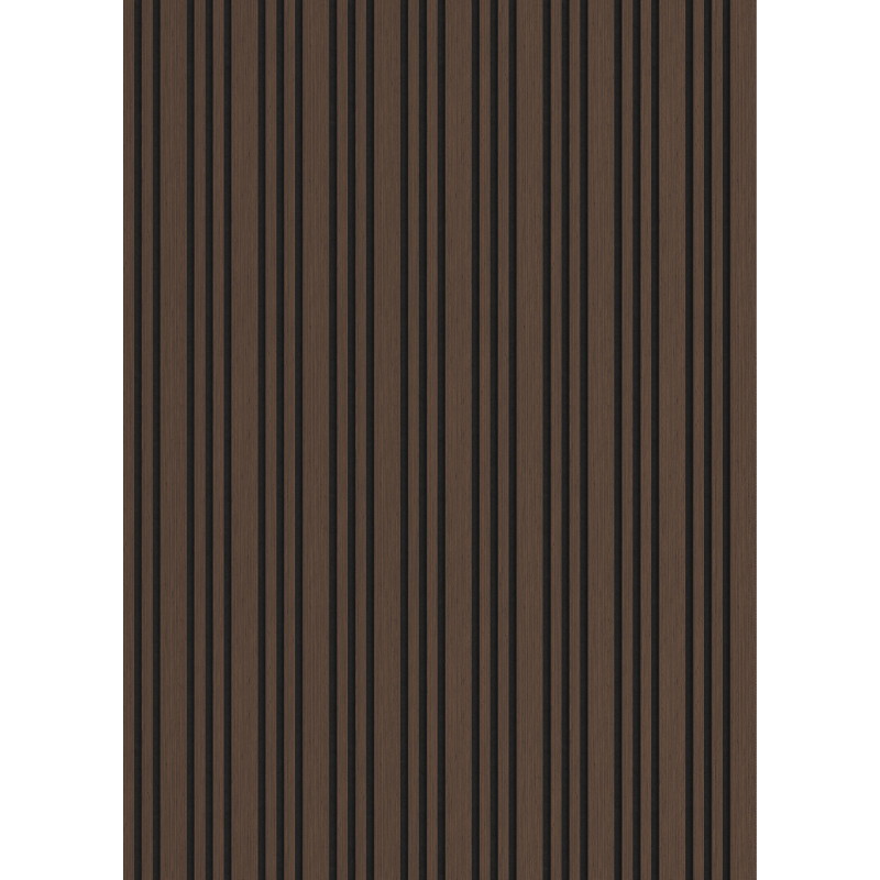 Mexen Lam-F Slim 01 Akustische Wandpaneele 280 x 36,5 cm, Filz 9 mm, technisches Furnier, Eiche Mocca - S107-280-01-045