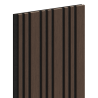 Mexen Lam-F Slim 01 Akustische Wandpaneele 280 x 36,5 cm, Filz 9 mm, technisches Furnier, Eiche Mocca - S107-280-01-045