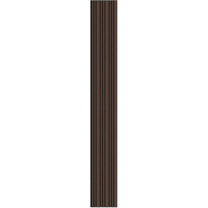 Mexen Lam-F Slim 01 Akustische Wandpaneele 280 x 36,5 cm, Filz 9 mm, technisches Furnier, Eiche Mocca - S107-280-01-045
