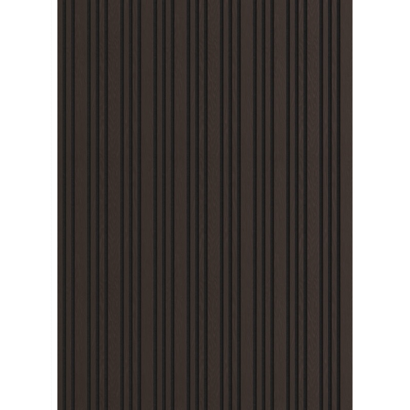 Mexen Lam-F Slim 01 Akustische Wandpaneele 280 x 36,5 cm, Filz 9 mm, technisches Furnier, Schwarze Eiche - S107-280-01-046