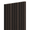 Mexen Lam-F Slim 01 Akustische Wandpaneele 280 x 36,5 cm, Filz 9 mm, technisches Furnier, Schwarze Eiche - S107-280-01-046