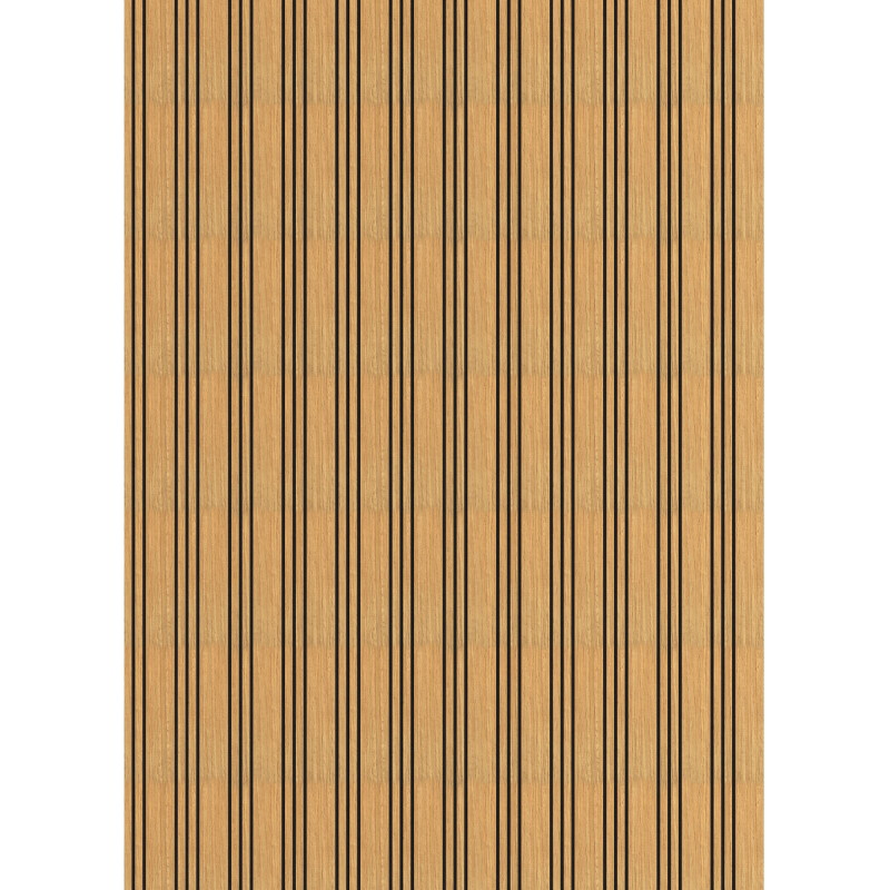 Mexen Lam-F Nano 01 Akustische Wandpaneele 280 x 32,4 cm, Filz 9 mm, technisches Furnier, Eiche Classic - S108-280-01-041