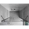 Mexen Mist-H Duschdrehtür rechts 130 cm, transparent, gun grey gebürstet - 8A5-130-001-66-00-P