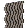 Mexen Lam-SF 02 Akustische Wandpaneele 280 x 30 cm, Filz 9 mm, technisches Furnier, Graue Eiche - S106-280-02-043