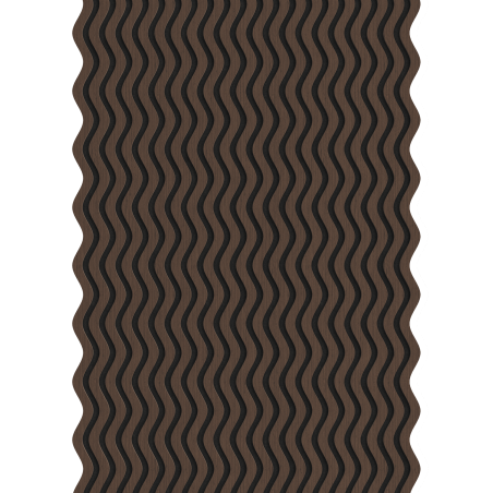 Mexen Lam-SF 02 Akustische Wandlamellen 280 x 30 cm, Filz 9 mm, technisches Furnier, Mocca Eiche - S106-280-02-045