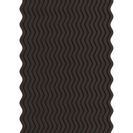Mexen Lam-SF 02 Akustische Wandpaneele 280 x 30 cm, Filz 9 mm, Technisches Furnier, Schwarze Eiche - S106-280-02-046
