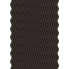 Mexen Lam-SF 02 Akustische Wandpaneele 280 x 30 cm, Filz 9 mm, Technisches Furnier, Schwarze Eiche - S106-280-02-046
