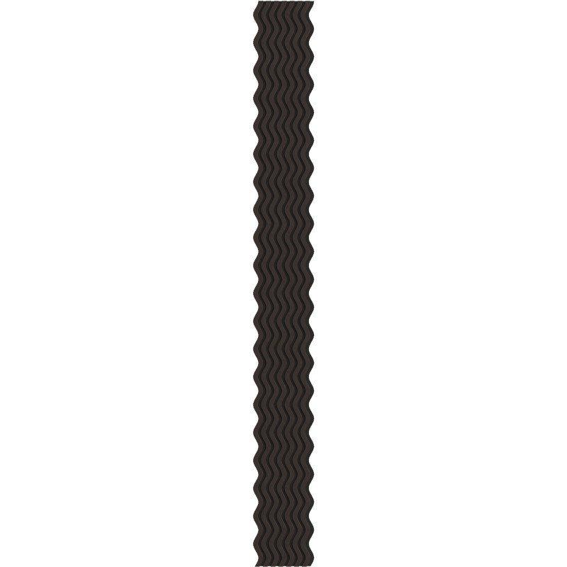 Mexen Lam-SF 02 Akustische Wandpaneele 280 x 30 cm, Filz 9 mm, Technisches Furnier, Schwarze Eiche - S106-280-02-046