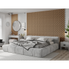 Mexen Lam-SF 02 Akustische Wandpaneele 280 x 30 cm, Filz 9 mm, technisches Furnier, Weiß Eiche - S106-280-02-040