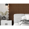 Mexen Lam-SF 02 Akustische Wandpaneele 280 x 30 cm, Filz 9 mm, technisches Furnier, Eiche Natur - S106-280-02-042