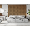 Mexen Lam-SF 02 Akustische Wandpaneele 280 x 30 cm, Filz 9 mm, technisches Furnier, Eiche Natur - S106-280-02-042