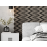 Mexen Lam-SF 02 Akustische Wandpaneele 280 x 30 cm, Filz 9 mm, technisches Furnier, Graue Eiche - S106-280-02-043