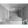 Mexen Mist-H L Duschdrehtür rechts 120 cm, transparent, weiß - 8A5L-120-001-20-00-P