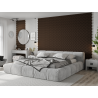 Mexen Lam-SF 02 Akustische Wandlamellen 280 x 30 cm, Filz 9 mm, technisches Furnier, Mocca Eiche - S106-280-02-045