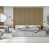 Mexen Lam-SF 01 Akustische Wandlamellen 280 x 30 cm, 9 mm Filz, technisches Furnier, Eiche Klassisch - S106-280-01-041