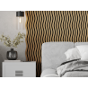 Mexen Lam-SF 01 Akustische Wandlamellen 280 x 30 cm, 9 mm Filz, technisches Furnier, Eiche Klassisch - S106-280-01-041
