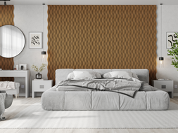 Mexen Lam-SF 01 Akustische Wandpaneele 280 x 30 cm, Filz 9 mm, technisches Furnier, Eiche Natur - S106-280-01-042