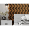 Mexen Lam-SF 01 Akustische Wandpaneele 280 x 30 cm, Filz 9 mm, technisches Furnier, Eiche Natur - S106-280-01-042