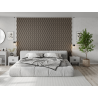 Mexen Lam-SF 01 Schallabsorber Wandleisten 280 x 30 cm, Filz 9 mm, technische Furnier, Graue Eiche - S106-280-01-043