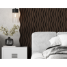 Mexen Lam-SF 01 Akustik-Wandpaneele 280 x 30 cm, Filz 9 mm, technisches Furnier, Eiche Mocca - S106-280-01-045