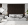 Mexen Lam-SF 01 Akustische Wandpaneele 280 x 30 cm, Filz 9 mm, technisches Furnier, Schwarze Eiche - S106-280-01-046