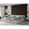 Mexen Lam-SF 01 Akustische Wandpaneele 280 x 30 cm, Filz 9 mm, technisches Furnier, Schwarze Eiche - S106-280-01-046
