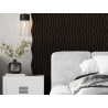 Mexen Lam-SF 01 Akustik-Wandlamellen 280 x 30 cm, Filz 9 mm, technisches Furnier, Schwarze Eiche - S106-280-01-046