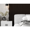 Mexen Lam-SF 01 Akustische Wandpaneele 280 x 30 cm, Filz 9 mm, technisches Furnier, Schwarze Eiche - S106-280-01-046