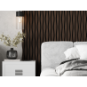 Mexen Lam-SF 01 Lam-SF 26 akustische Wandpaneele 280 x 30 cm, 9 mm Filz, technisches Furnier, Eiche Mocca - S106-280-26-045