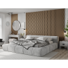 Mexen Lam-SF 01 Lam-SF 26 akustische Wandpaneele, 280 x 30 cm, Filz 9 mm, technisches Furnier, Hellnuss - S106-280-26-047